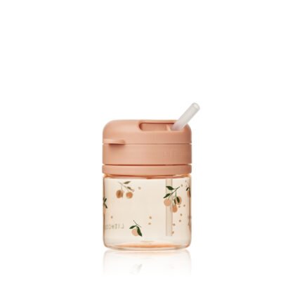 Liewood Pavia Tritan Straw Cup 280ml Peach / Sea shell