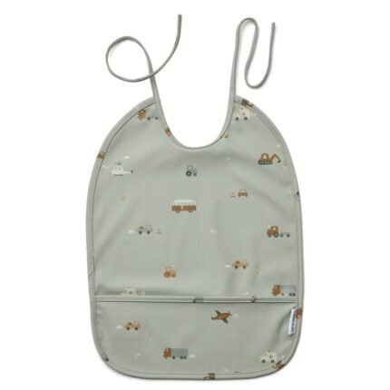 Liewood Lai Bib  Vehicles/dove blue mix