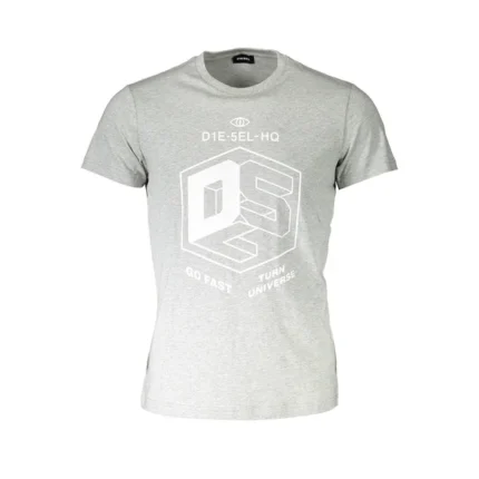 DIESEL T-shirt - Grigio Grijs