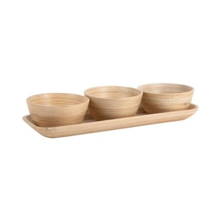 Present Time Snackset Puro Bamboe Naturel