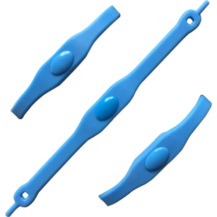 SHOEPS - Elastische veters - 14 stuks - Blauw